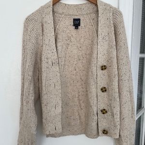 Gap Oatmeal Chunky Cardigan